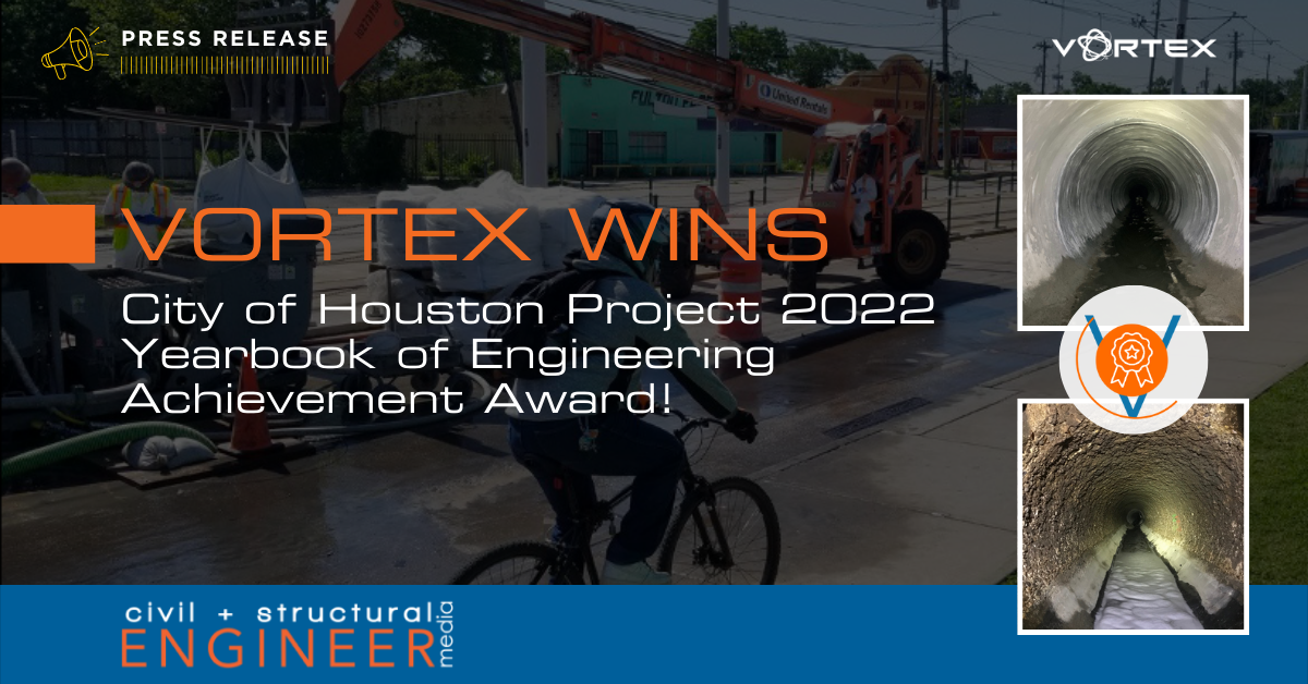 Vortex Awarded Civil & Structural Engineer’s Yearbook of Engineering Achievement Award